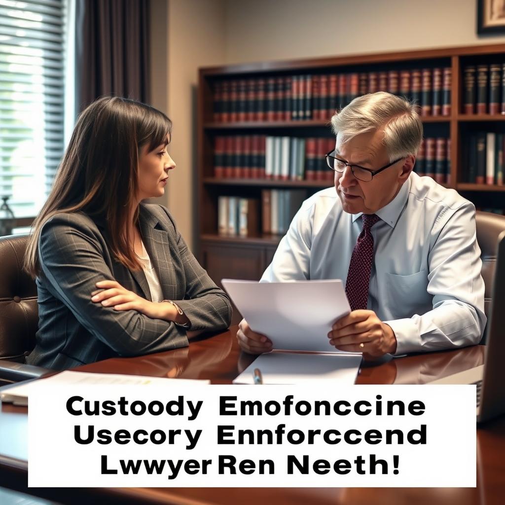 Custody Enforcement Lawyer Near Me